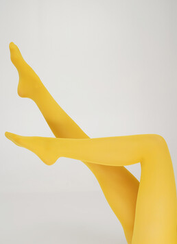 Колготки матовые из микрофибры Samba 40 den (yellow moon)