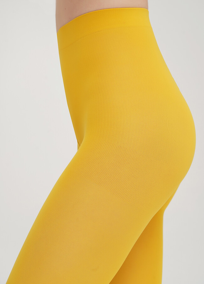 melona Sサイズ Колготки матові з мікрофібри Samba 40 den (yellow moon) Giulia