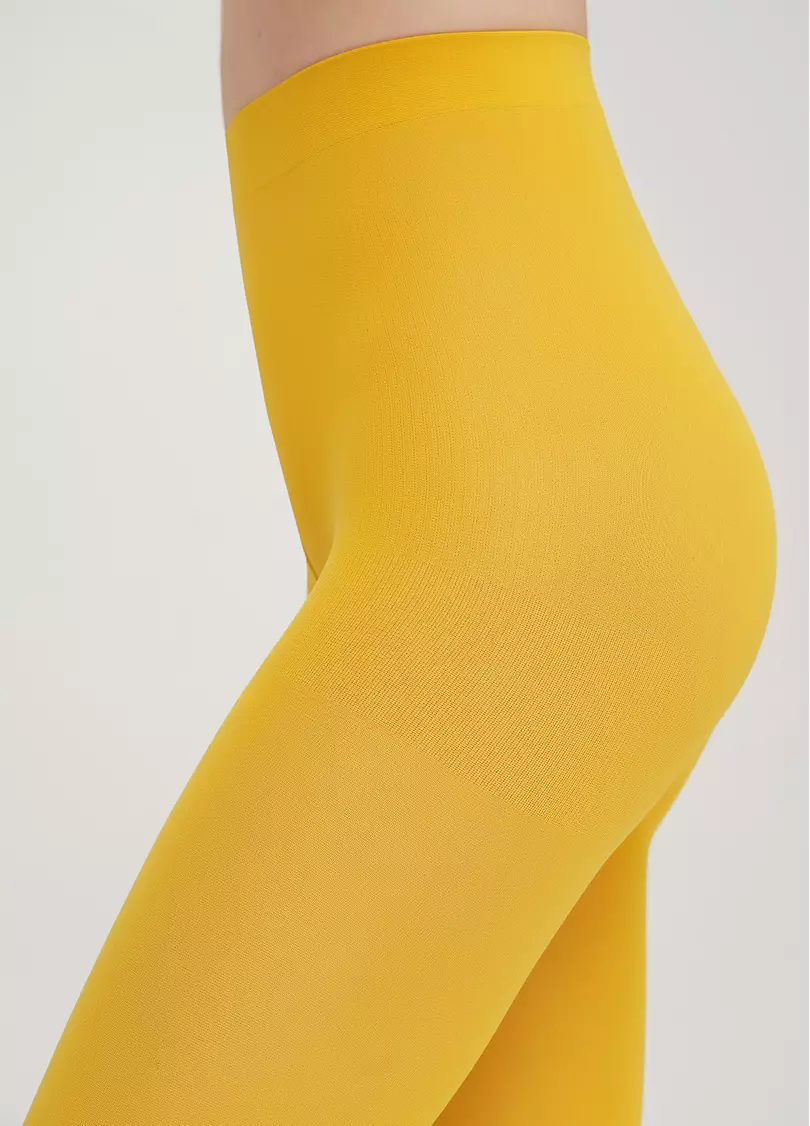 Колготки матові з мікрофібри Samba 40 den (yellow moon)