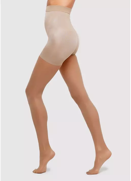 Колготки з корегуючими шортиками Slim 20 den (glace)