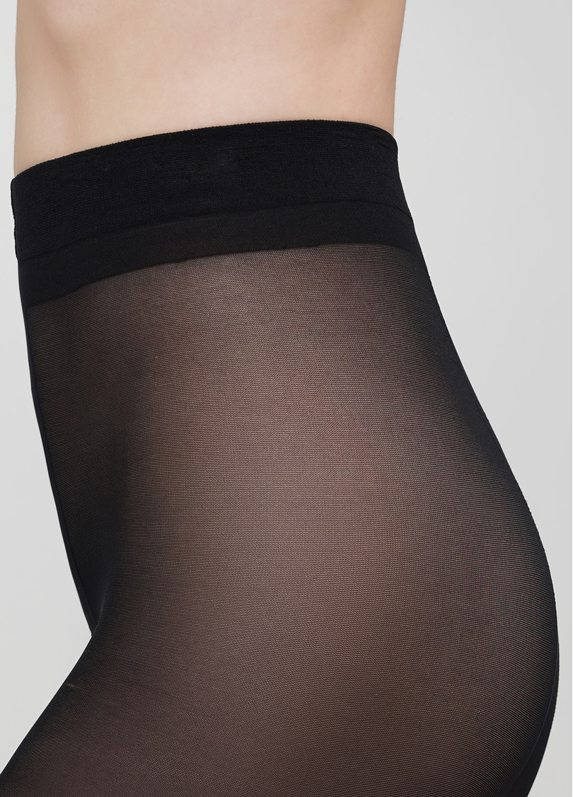 Компрессионные колготки премиум TOP FIT 40 Evita schwarz (черный)