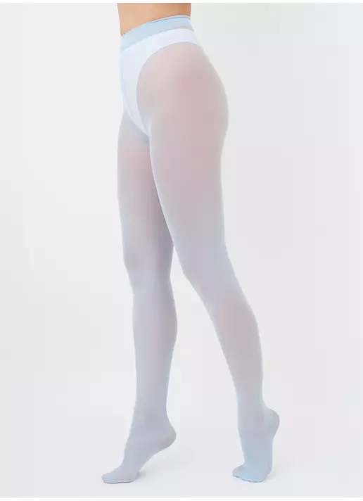Колготки матовые из микрофибры Samba 40 blue yogurt (голубой)