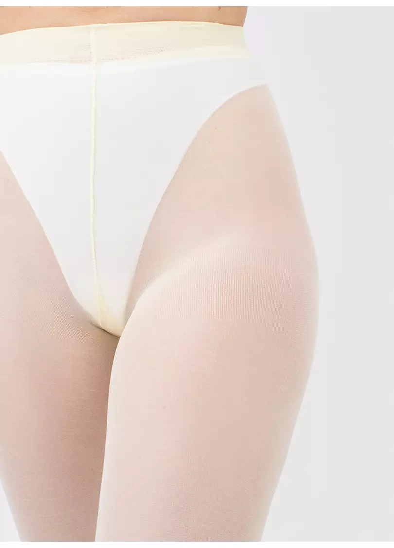 Колготки матовые из микрофибры Samba 40 yellow yogurt (желтый)