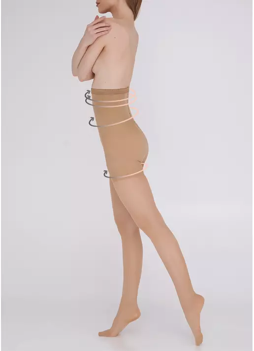 Колготки корректирующие с высокой талией Talia Control 40 den (daino)