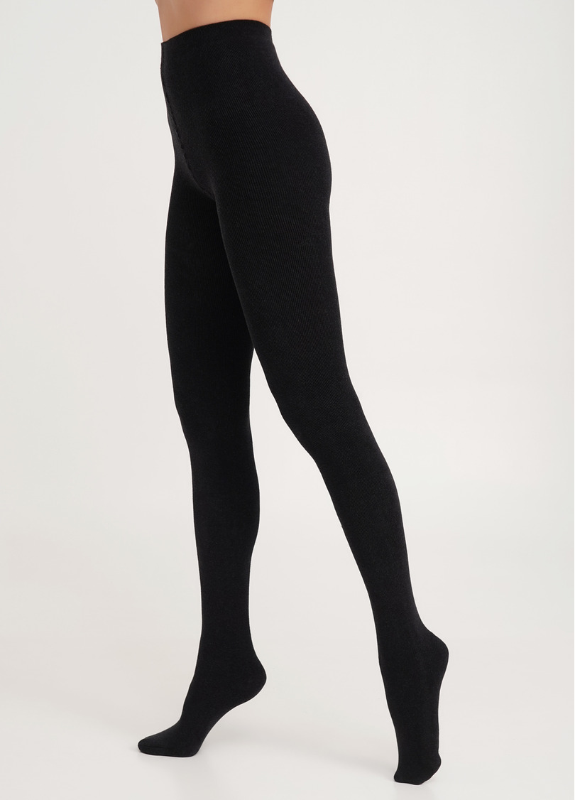 Махровые колготки TERRY 250 asphalt (серый)