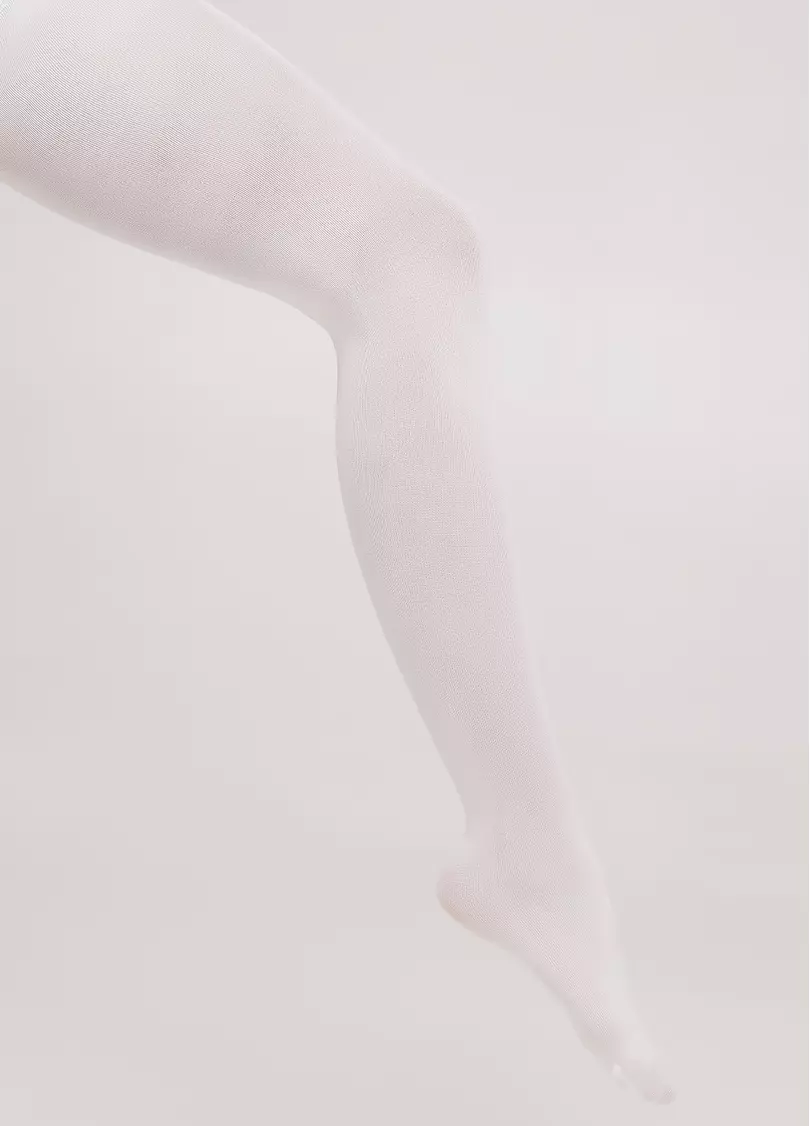 Детские теплые колготки BETTY 80 bianco (белый)