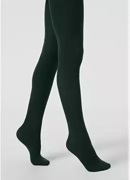 Дитячі теплі колготки BETTY 80 botella (зелений)