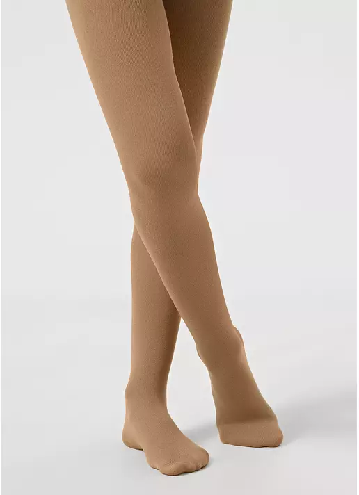 Детские теплые колготки BETTY 80 daino (бежевый)