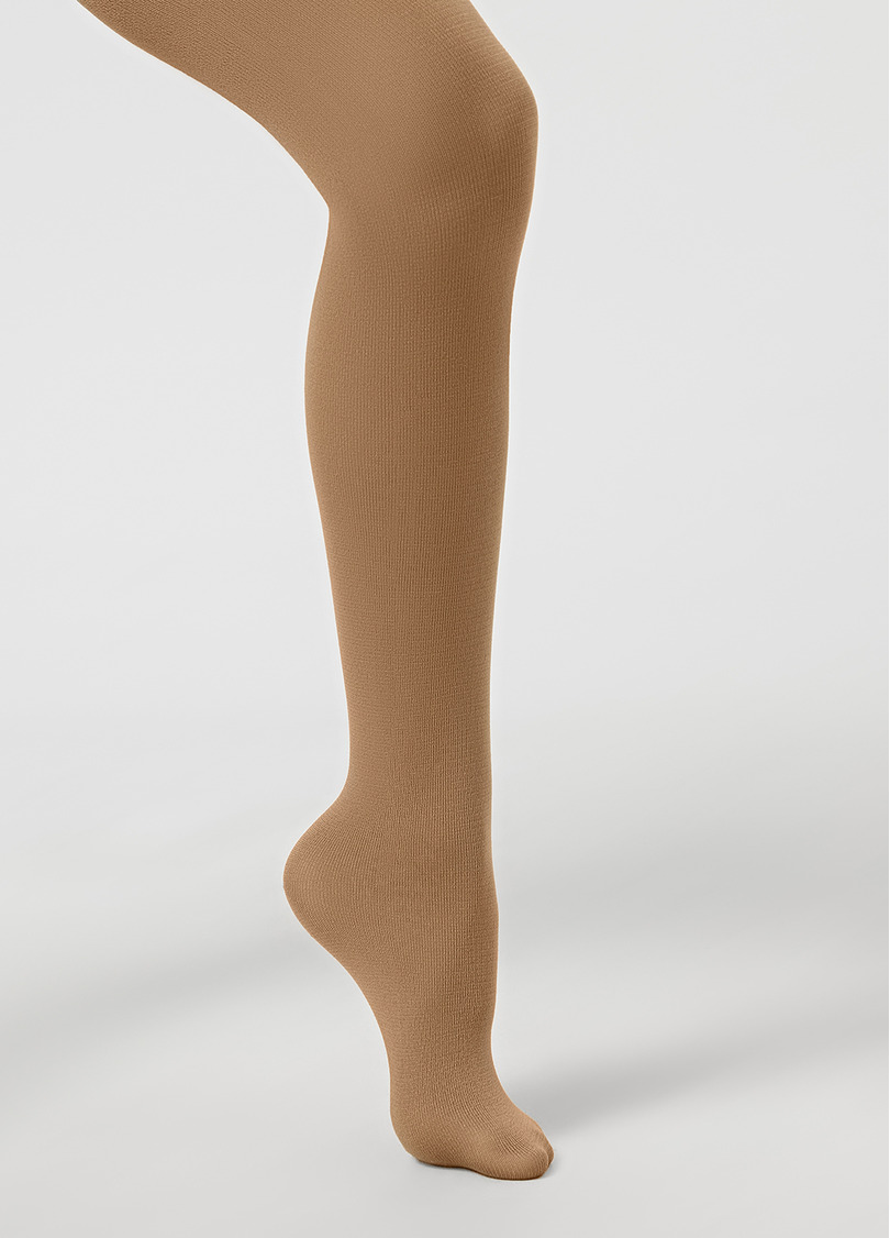 Детские теплые колготки BETTY 80 daino (бежевый)