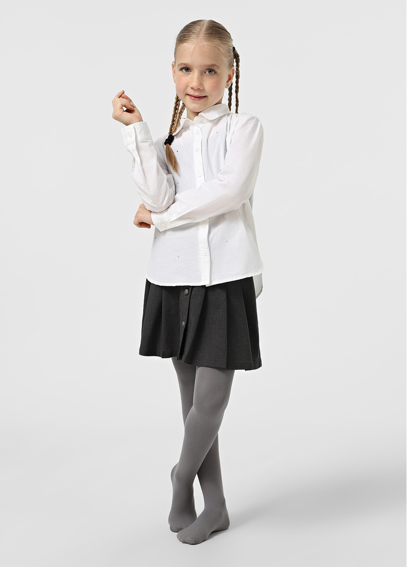 Дитячі теплі колготки BETTY 80 grafite (сірий)