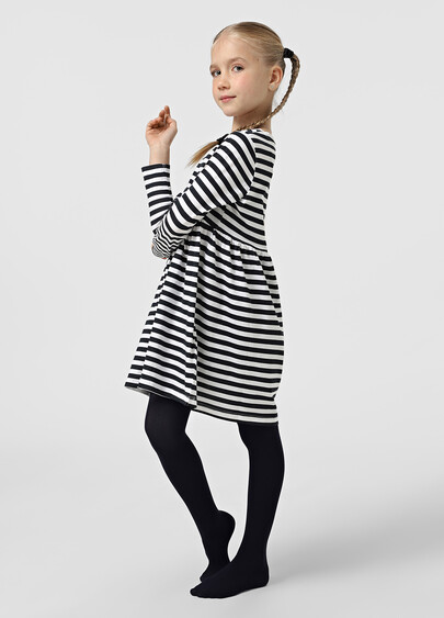 Детские теплые колготки BETTY 80 marino (синий)