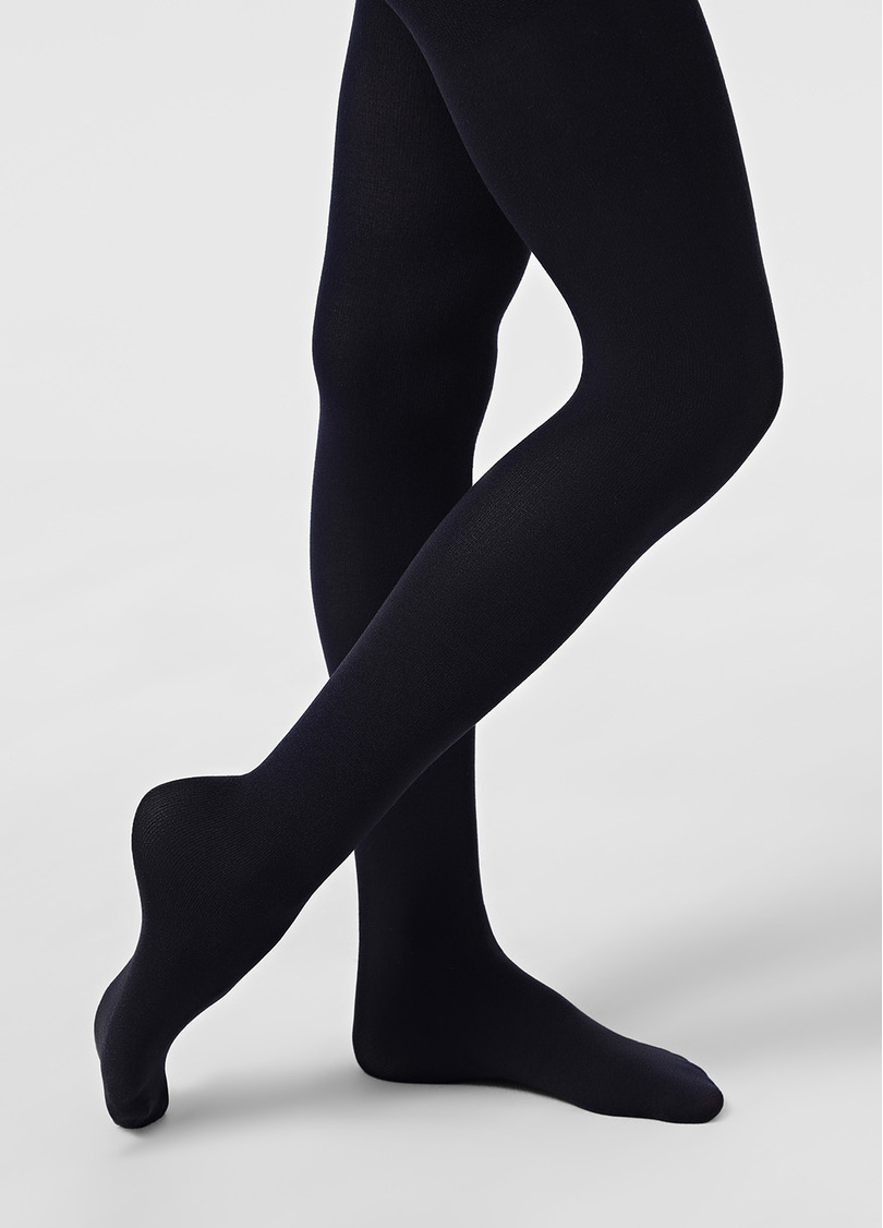 Дитячі теплі колготки BETTY 80 marino (синій)