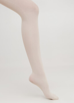 Детские теплые колготки BETTY 80 panna (белый)