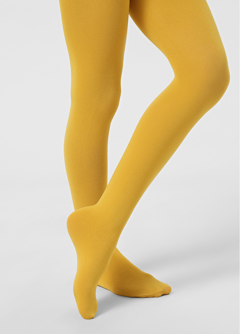 Дитячі теплі колготки BETTY 80 yellow moon (жовтий)