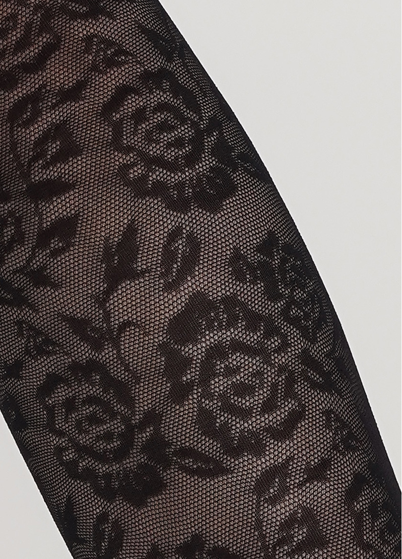 Дитячі капронові колготки з малюнком CARLY 40 (2) nero (чорний)