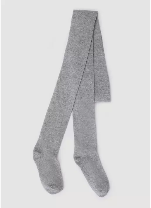 Бавовняні колготки для дітей меланж D025 JUNIOR CLASSIC MELANGE light grey melange (меланж)