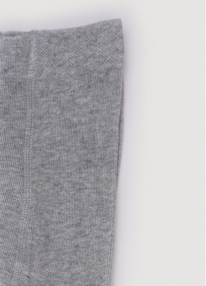 Хлопковые колготки для детей меланж D025 JUNIOR CLASSIC MELANGE deep grey melange (серый)
