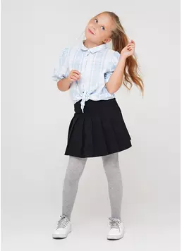 Теплые колготки детские D025 TEEN GIRL CLASSIC MELANGE light grey melange (меланж) Теплые колготки детские D025 TEEN GIRL CLASSIC MELANGE light grey melange (меланж)