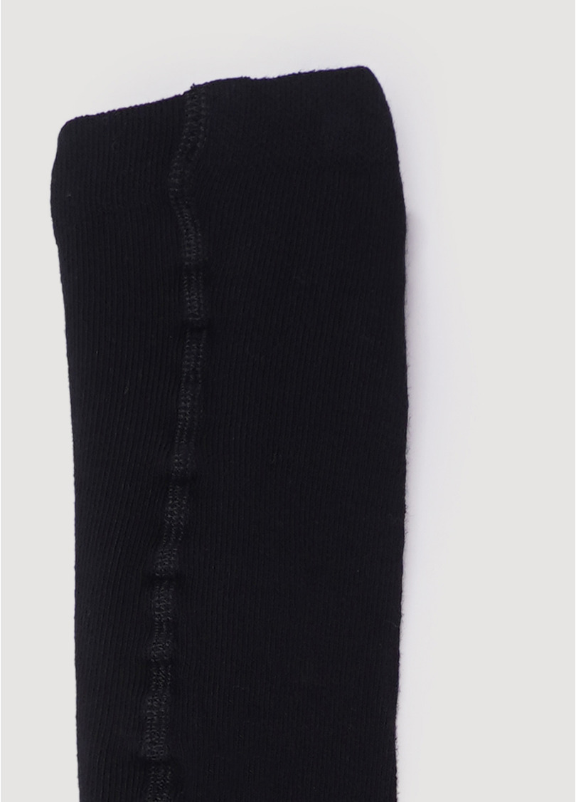 Дитячі колготки бавовняні з малюнком D089 black (чорний)