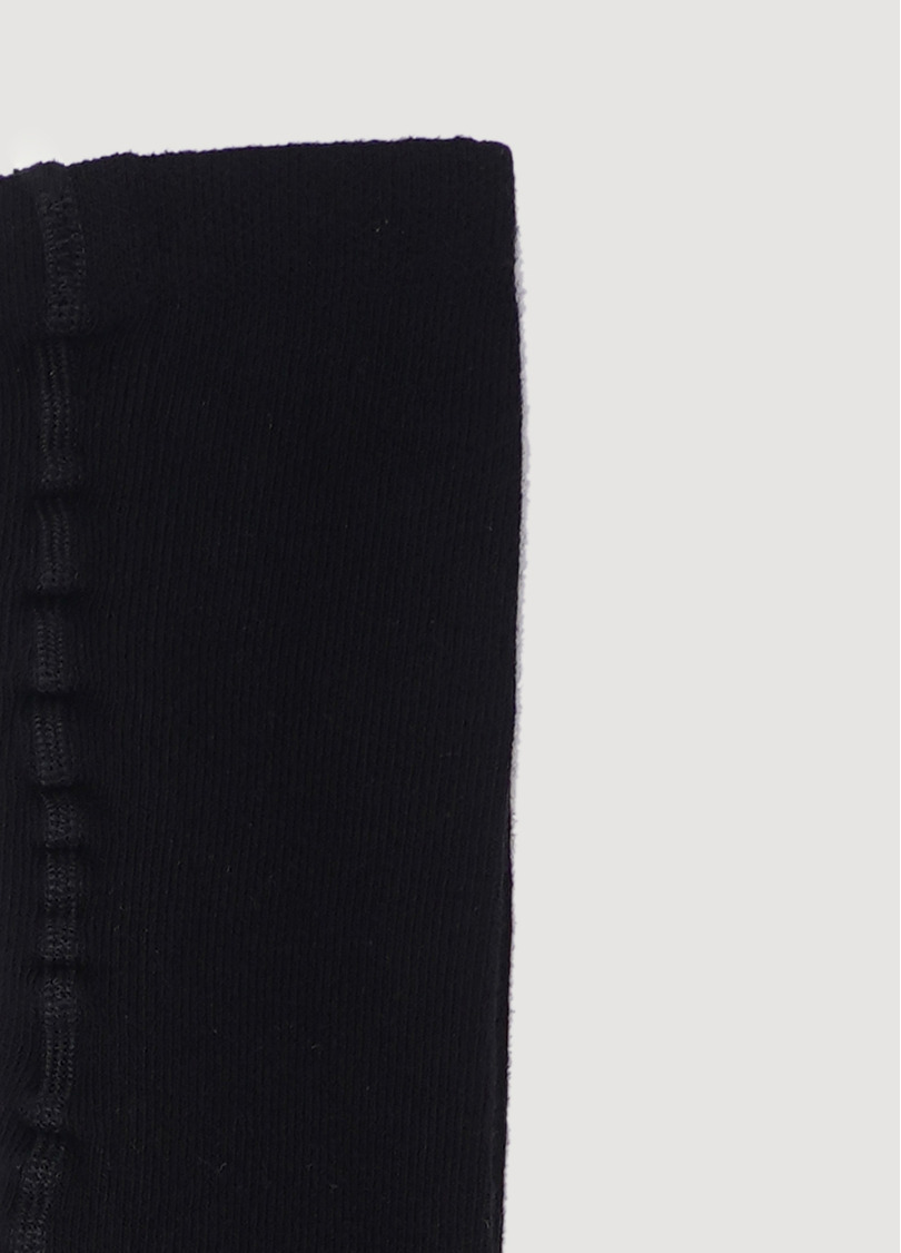 Дитячі колготки з бавовни з зірками з люрексом D095 black (чорний)