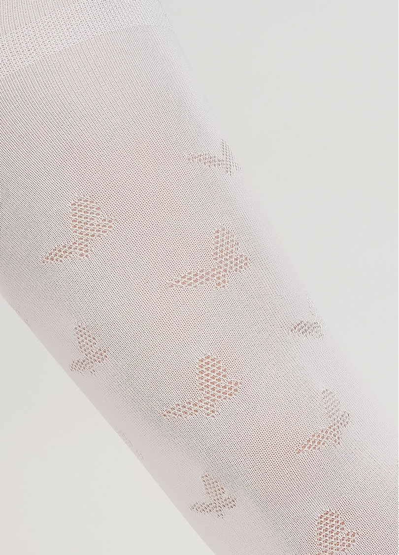 Колготки для девочки DEBBIE 60 (2) с рисунком bianco (белый)