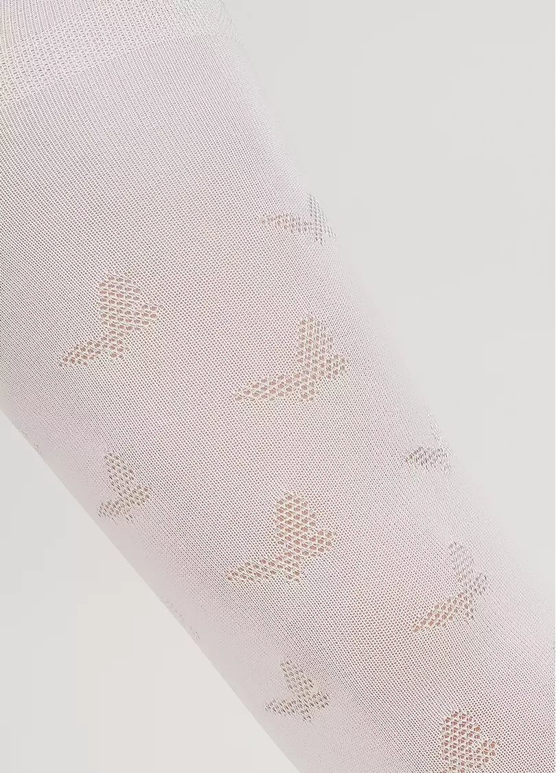 Колготки для девочки DEBBIE 60 (2) с рисунком bianco (белый)