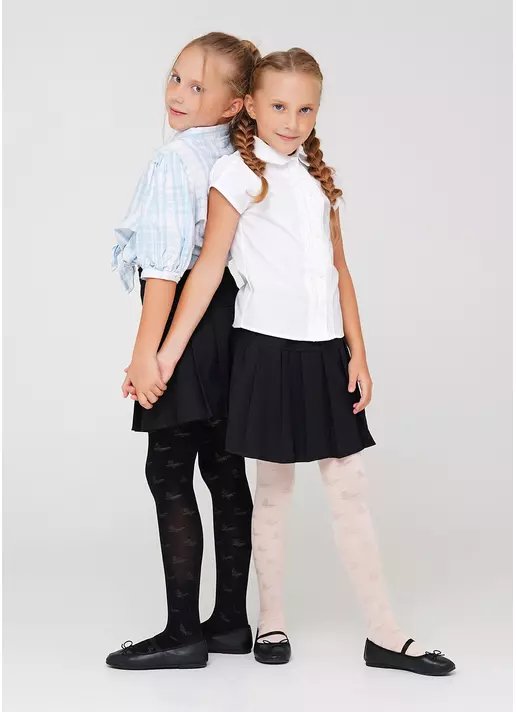 Колготки для девочки DEBBIE 60 (2) с рисунком nero (черный)