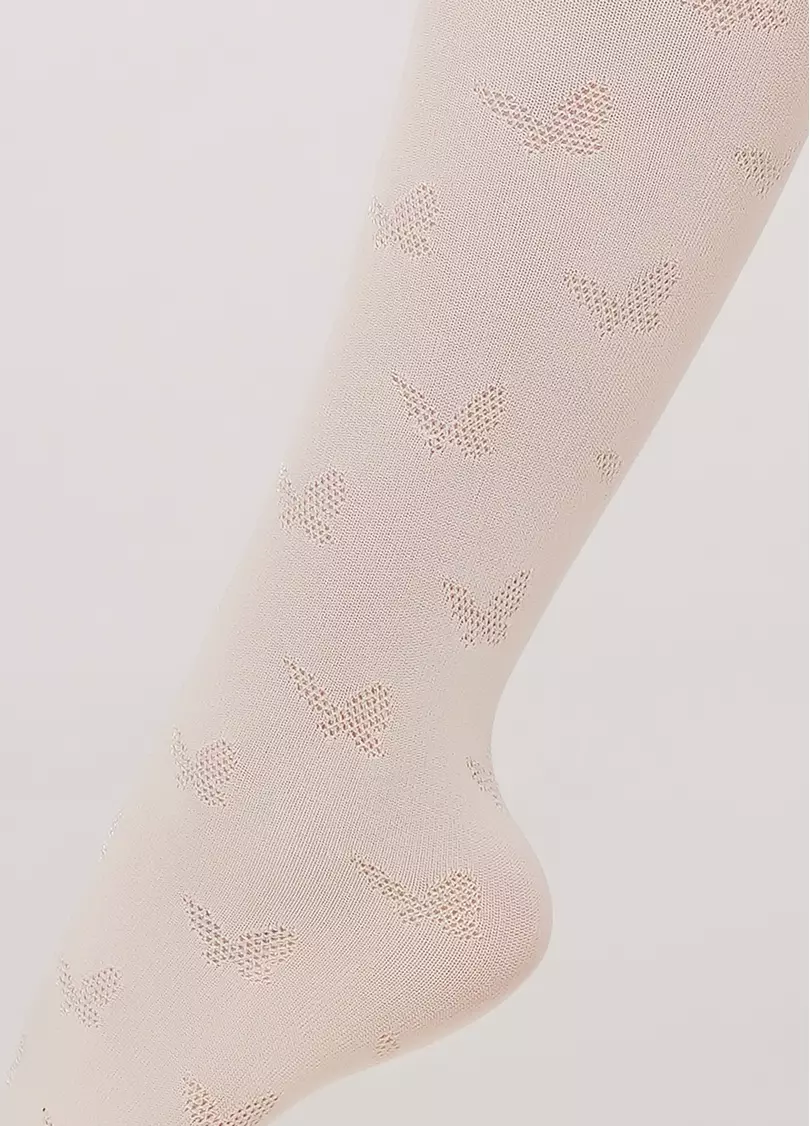 Колготки для девочки DEBBIE 60 (2) с рисунком panna (белый)