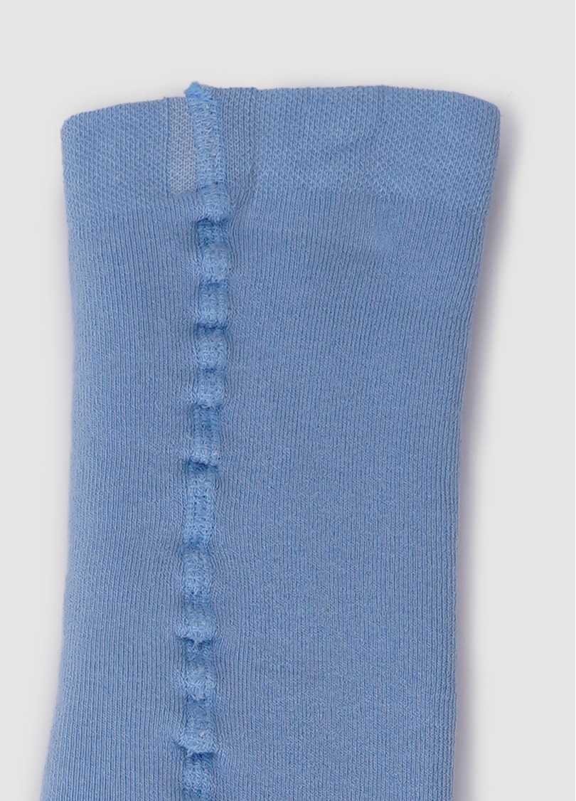 Махрові колготки для малюків з малюнком жирафа DTe-001 baby blue (блакитний)