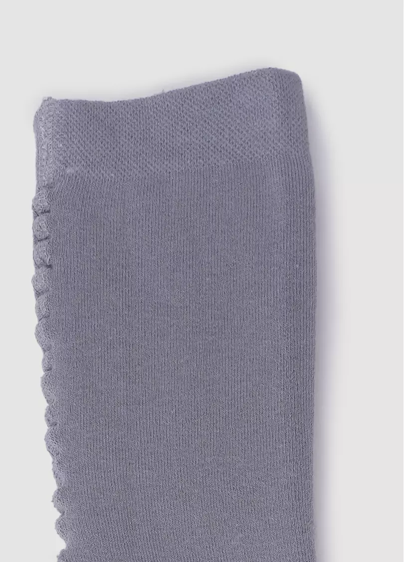 Дитячі колготки махрові в смужку з малюнками сов DTe-002 silver (сірий)