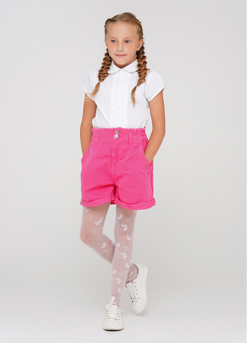 Дитячі капронові колготки з малюнком ELIZA 20 bianco (білий)