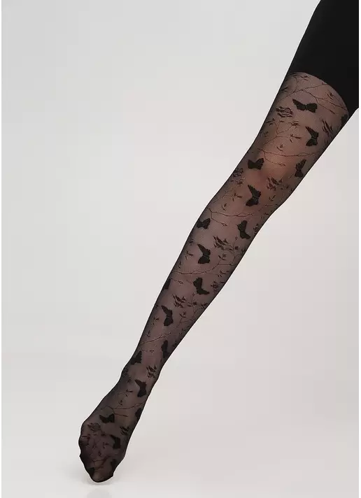 Дитячі капронові колготки з малюнком ELIZA 20 nero (чорний)