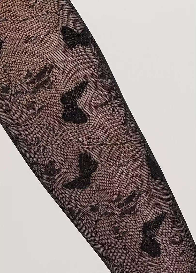 Дитячі капронові колготки з малюнком ELIZA 20 nero (чорний)