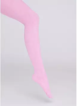 Дитячі колготки з візерунком "бантики" HOLLY SHINE 80 sweet lilac (ліловий)