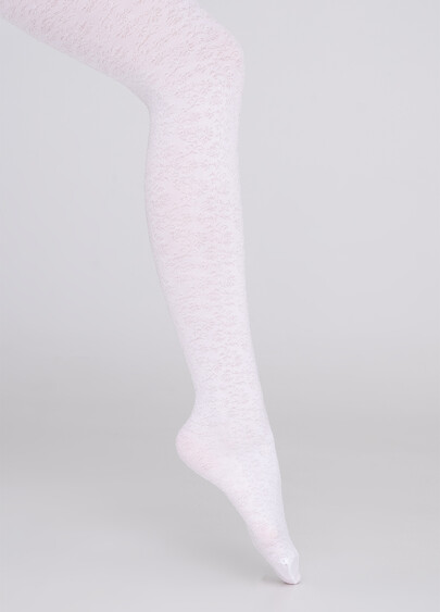 Детские колготки из микрофибры HOLLY SHINE 80 bianco (белый)