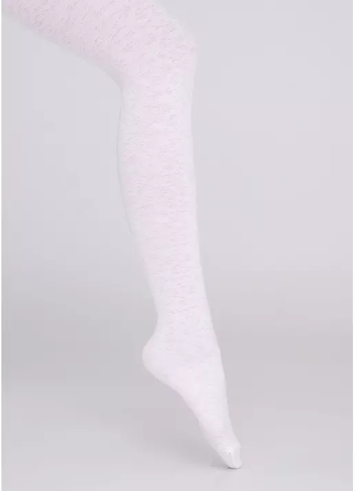 Дитячі колготки з мікрофібри HOLLY SHINE 80 bianco (білий)