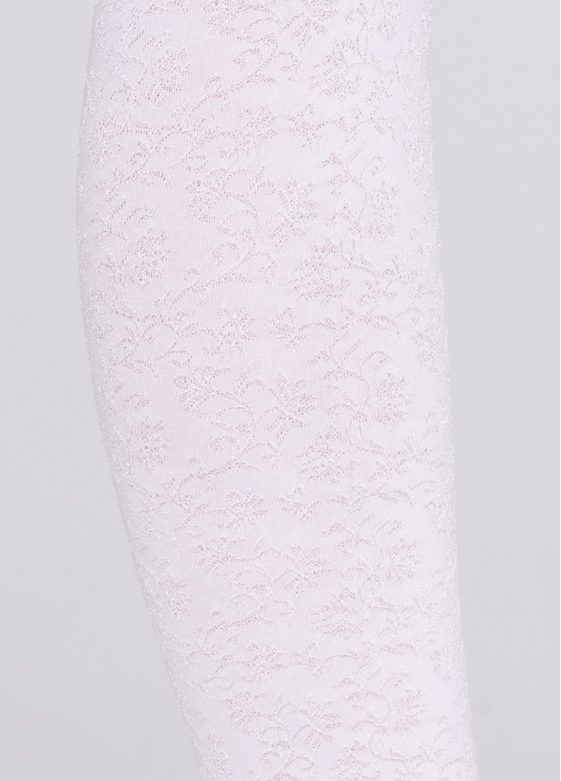 Дитячі колготки з мікрофібри HOLLY SHINE 80 bianco (білий)