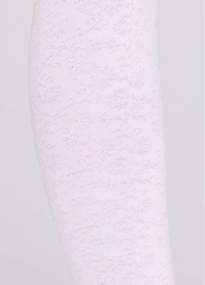 Дитячі колготки з мікрофібри HOLLY SHINE 80 bianco (білий)