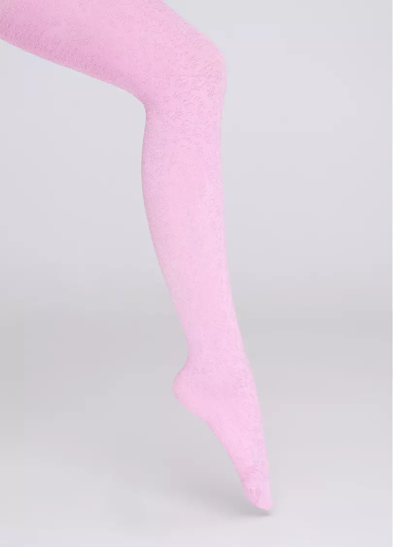 Дитячі колготки з мікрофібри HOLLY SHINE 80 sweet lilac (ліловий)