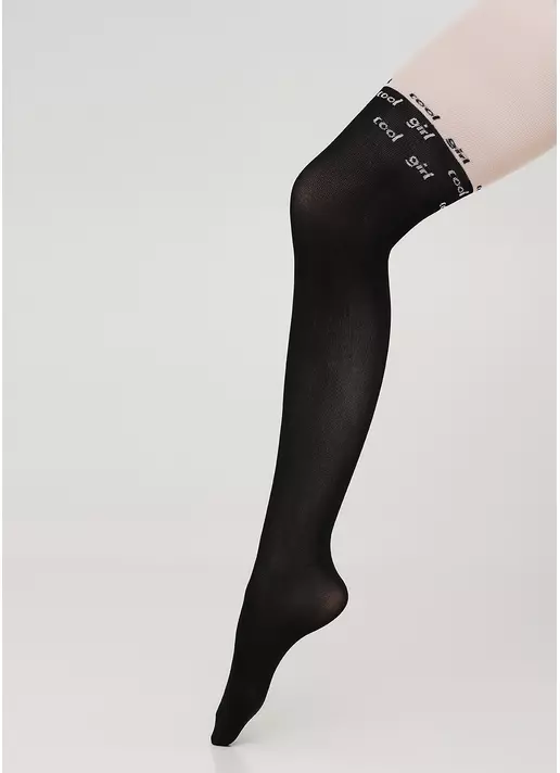 Теплые колготки для девочек JANIS 80 (2) powder (белый)