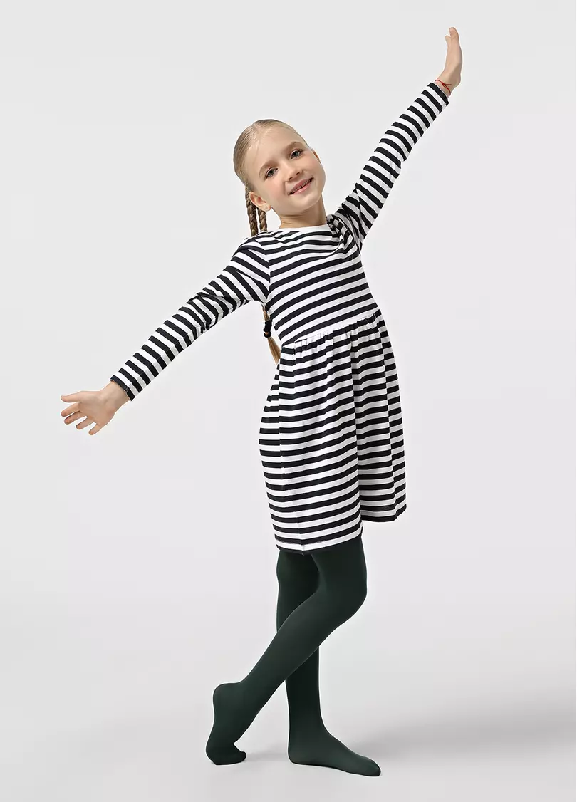 Дитячі колготки KETTY 40 botella (зелений)