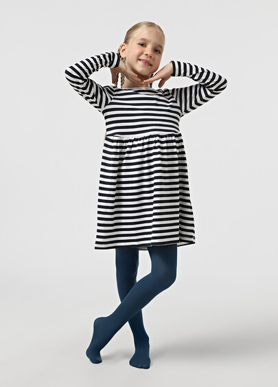 Колготки детские матовые KETTY 40 navy peony (синий)