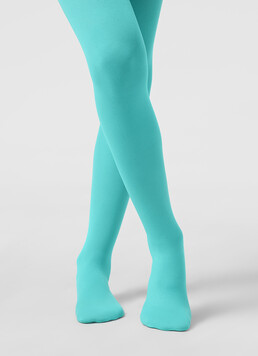 Колготки детские матовые KETTY 40 neo mint (голубой)