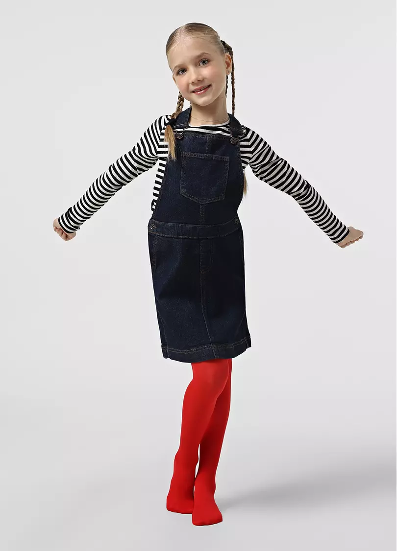 Дитячі колготки KETTY 40 scarlet (червоний)