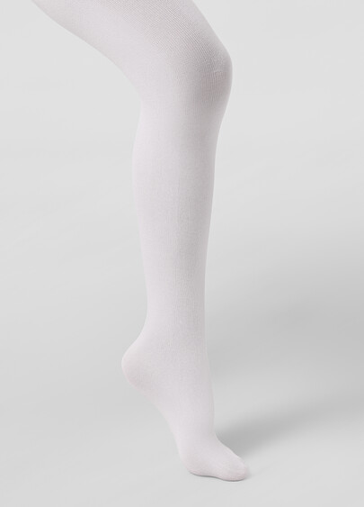 Однотонные колготки детские KETTY 80 bianco (белый)