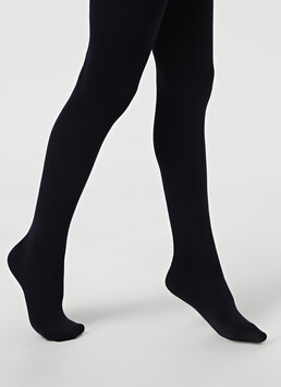 Однотонные колготки детские KETTY 80 deep navy (синий)