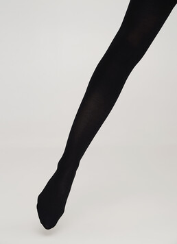 Однотонные колготки детские KETTY 80 nero (черный)