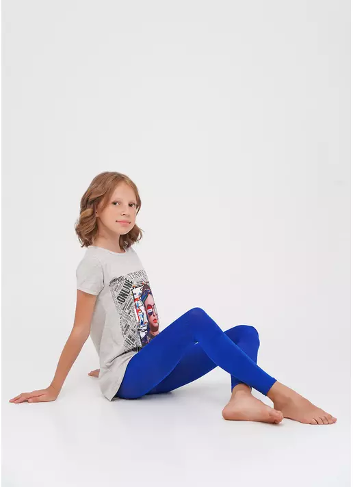 Леггинсы для девочек LUCHIA 150 LEGGINS bianco (белый)