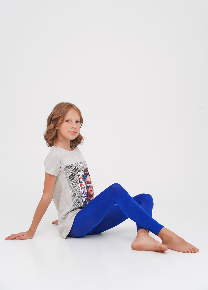 Леггинсы для девочек LUCHIA 150 LEGGINS bianco (белый)