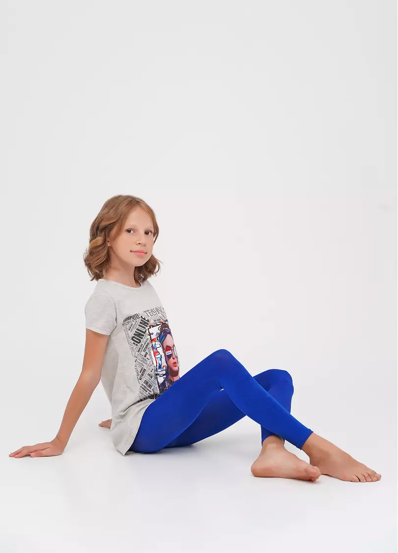 Леггинсы для девочек LUCHIA 150 LEGGINS bianco (белый)